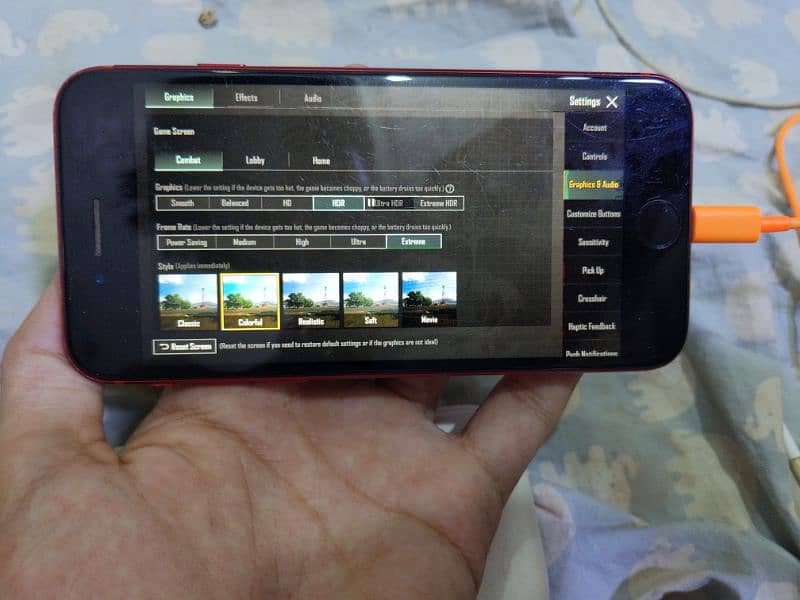 iphone se 2020 non PTA PUBG 60 fps HDR extreme no lag 2