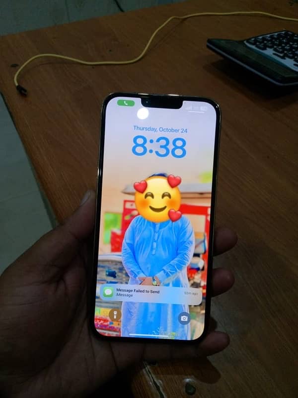 i phone 13 pro max 128GB JV 4 Month sim work kry gi water pack ha LLA 2