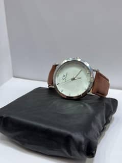 Men's Leather Strap watch