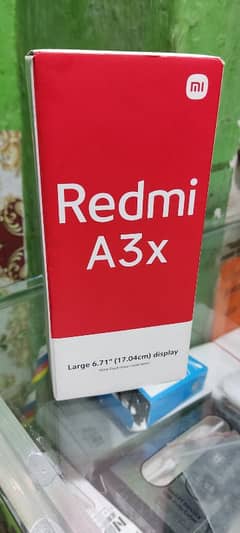 Redmi A3x barand new 3 gb 64