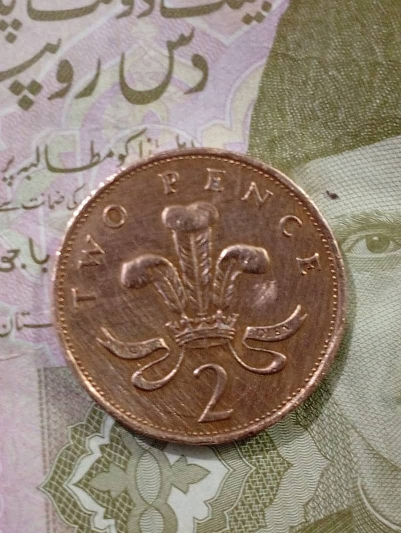 2 pence 1990 coin for sale 2