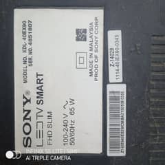 Sony KDL-40EX90 led smart tv ka panel required