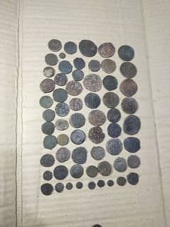 antique old islamic coins