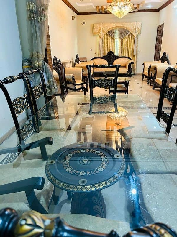 Wooden Chinauti Sheesham Dining table set 3