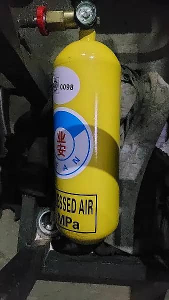 Breathing apparatus Air cylinder filling SCUBA SCBA EEBA 5