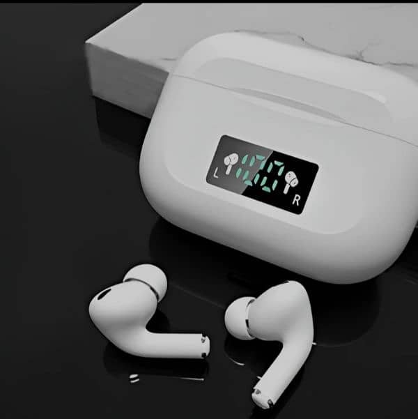 wireless earpods J-14 with display charging 1