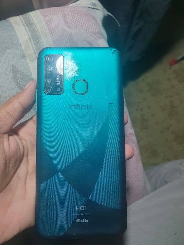 infinix hot 9 4/64gb box charger available ha no any single fault 6