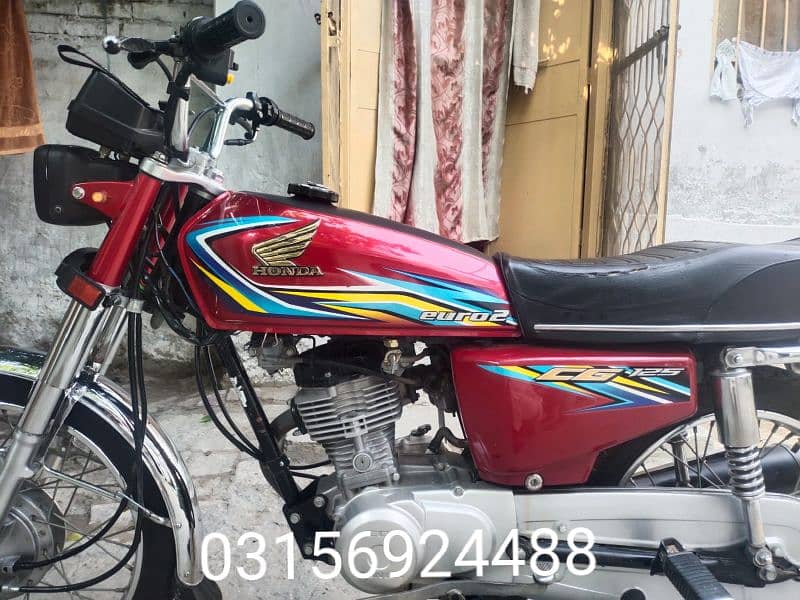 Honda 125cg urgent for sale 0315,,,69,,24,,,488 0