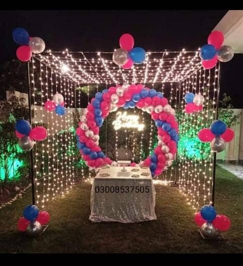 Light Decor/Masehri Decor Available/Birthday party office decoration 4