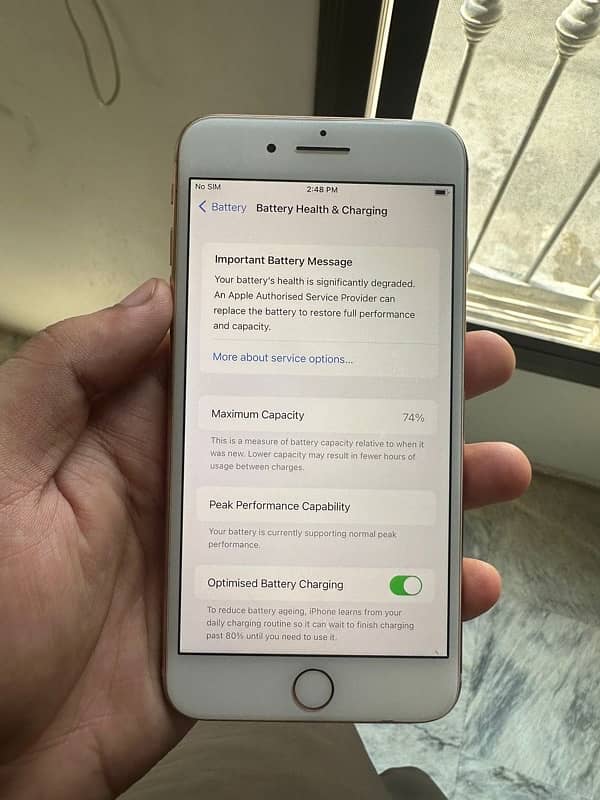 iPhone 8plus 64 gb pta approved exchange 2