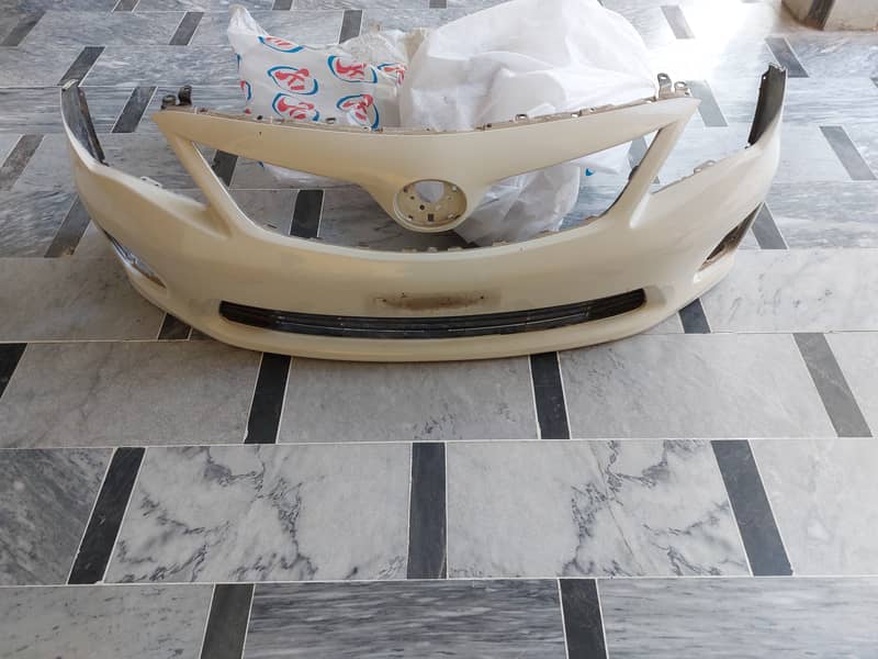 Corrola 2011, 2012, 2013 Front Bumper, Xli Gli front bumper 1