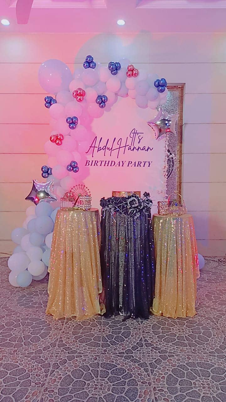 Baloon Decoration/Masehri/Catering /Dj sound services/Light Decor 8