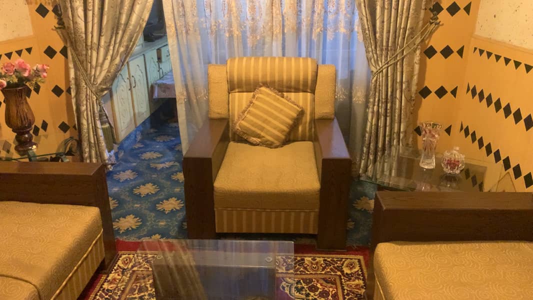 7 Seater Sofa with 3 table set 1