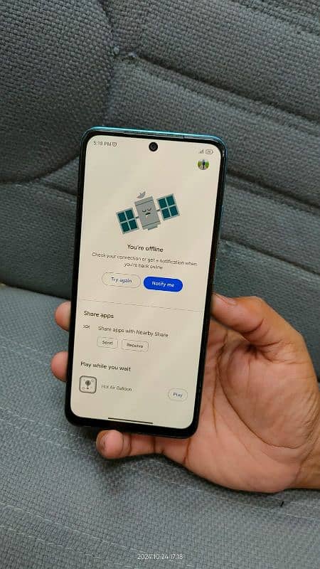 my redmi note 10 leak green color 4+2 6 GB ram 128 GB storage 5