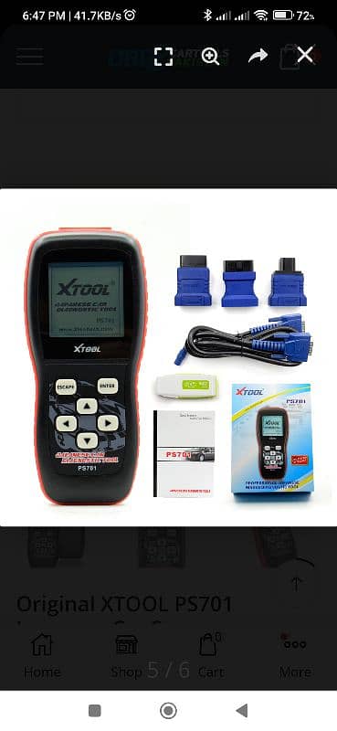 Original XTOOL PS701 Japanese Car Scanner Professional Tool 4