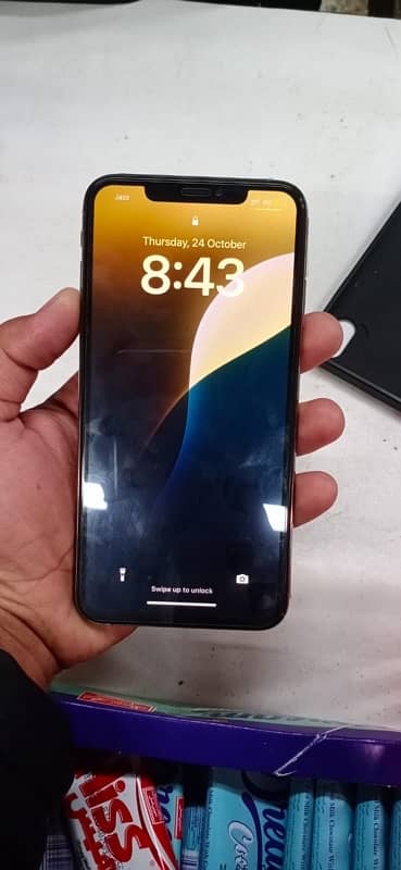 i phone xs max dual sim pta approved all okay just face id on active 2