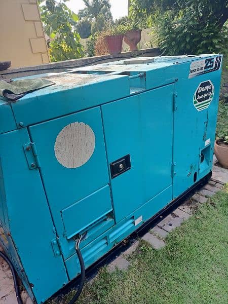 Denyo generator 25 KVA,Dha defence,Rawalpindi ph 0/3/4/8/5/0/7/7/3/5/4 6