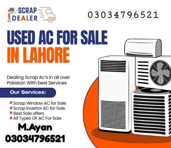 Ac Sale / Ac Purchase / Split Ac / Window Ac / Inverter AC 1