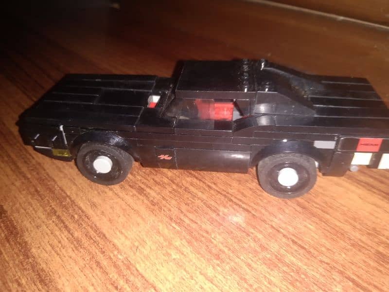 SRT Lego car black doge 1