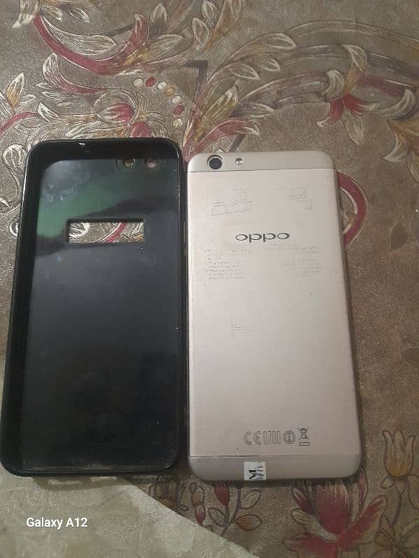 OPPO F1S WITH COVER 2