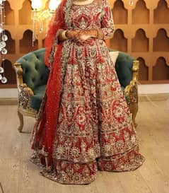 BRIDAL DRESS BY AHMED SULTAN.