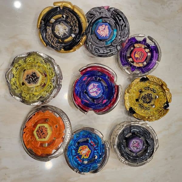 Beyblade Metal Fight Burst Fusion 4D Rapidity Spin Top 1