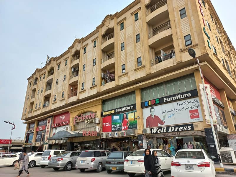 Flat for sale in rabi center Wallayat complex bahria town 4