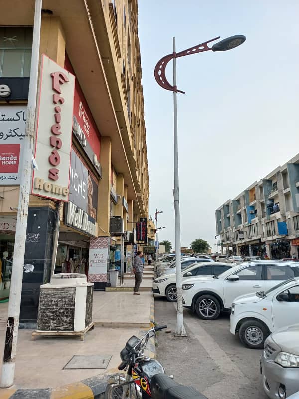 Flat for sale in rabi center Wallayat complex bahria town 5