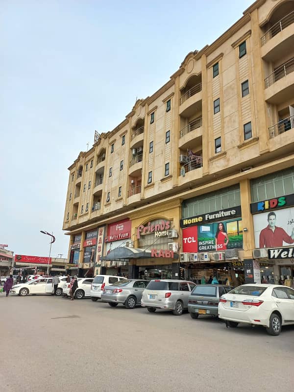 Flat for sale in rabi center Wallayat complex bahria town 6