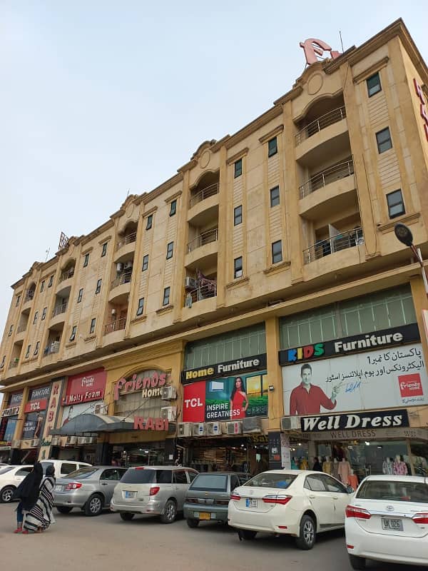 Flat for sale in rabi center Wallayat complex bahria town 19