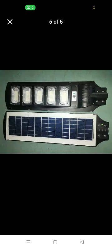 Solar led street light all in one ip65 stock avble 1