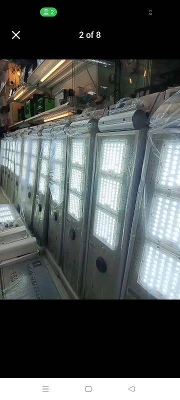 Solar led street light all in one ip65 stock avble 3