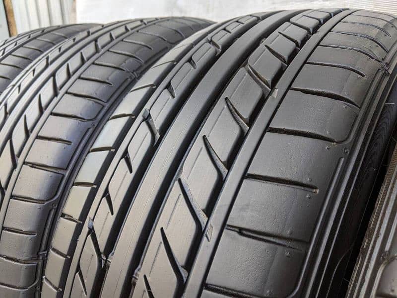 4Tyres set 225/45/R/18 Goodyear Japan 9/10 Condition 2