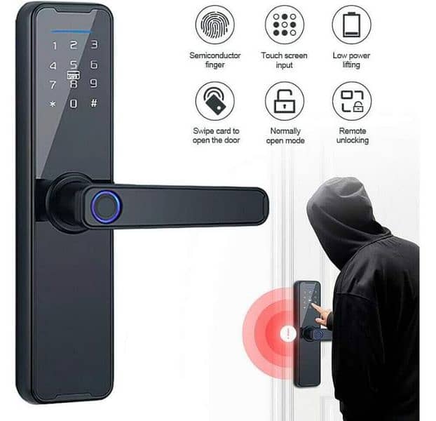 smart fingerprint door lock wifi 2