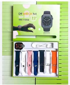 D9 Ultra Smart Watch series 7in1.