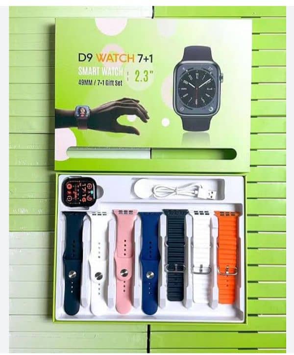 D9 Ultra Smart Watch series 7in1. 0