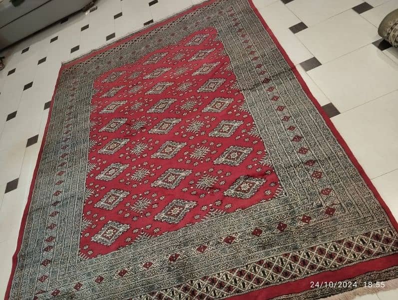 Rug / Red / handmade 9