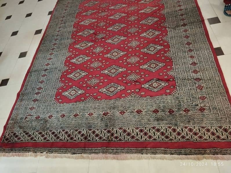 Rug / Red / handmade 10