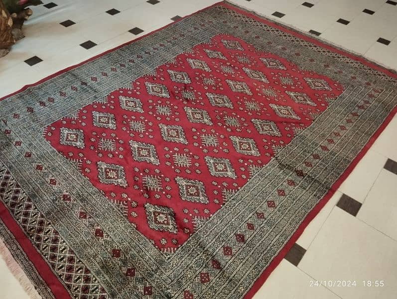 Rug / Red / handmade 11