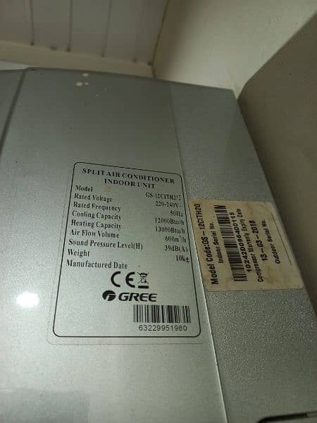 Urgent Sale Gree Inverter G10 1