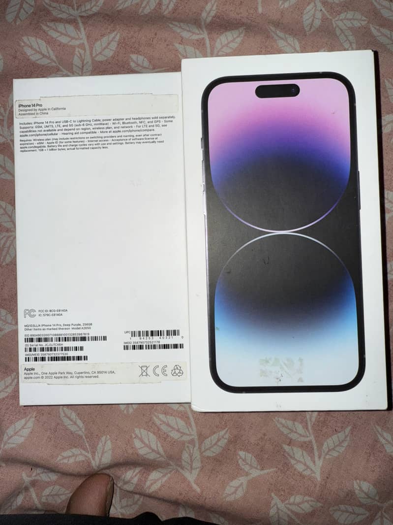 iphone 14 pro 256gb PTA  Approved 10/10 3