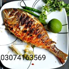 fry grill fish bbq