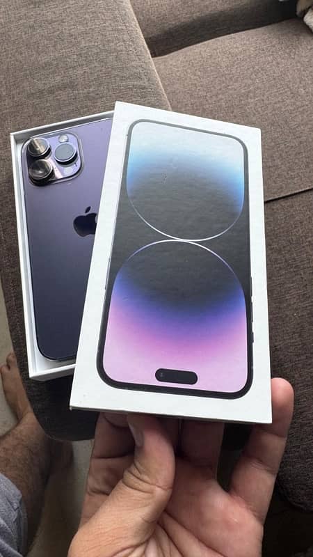 iphone 14 promax deep purple non pta 4