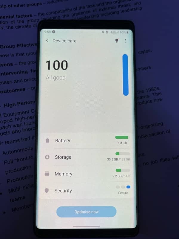 Samsung note 9 DUAL SIM OFFICIAL PTA APPROVED 5