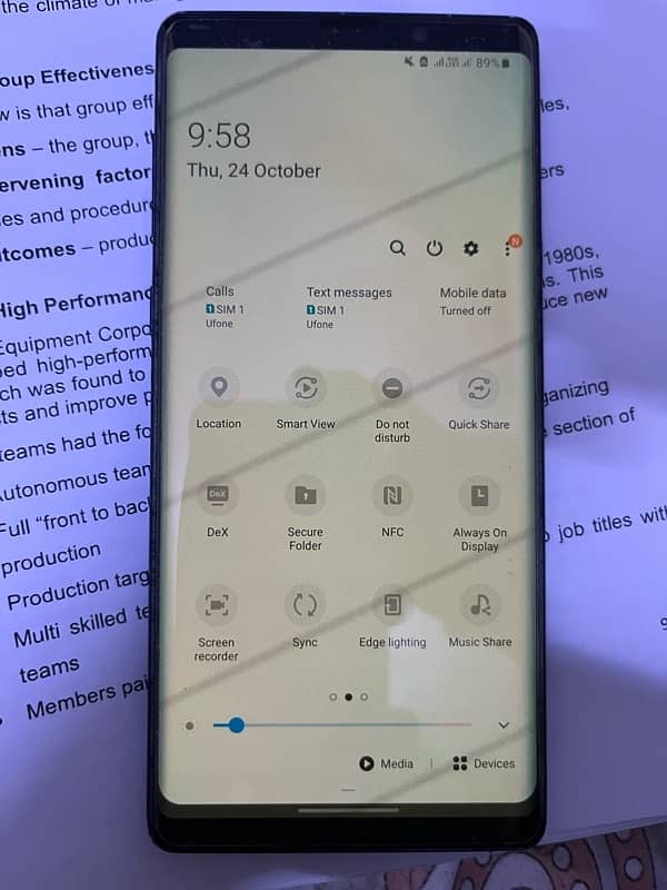 Samsung note 9 DUAL SIM OFFICIAL PTA APPROVED 6