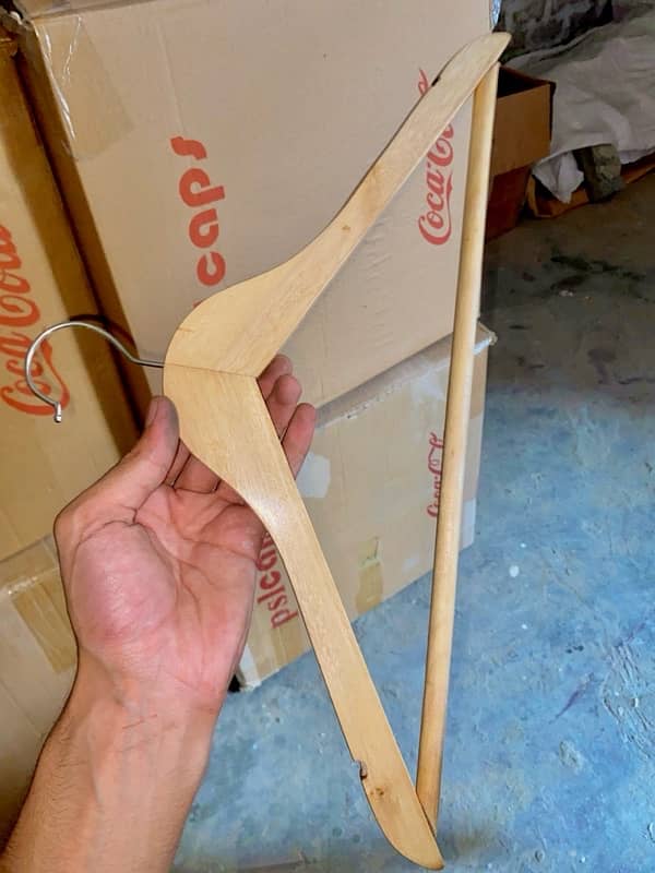 clothes hangers |wooden hangers|winter|leftover|pro|new 5