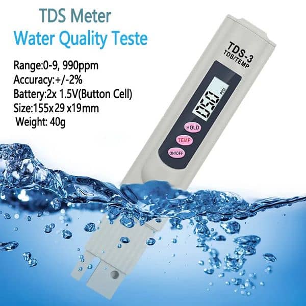 Digital TDS Water Purifier Quality PH Tester Home Water Testing 4