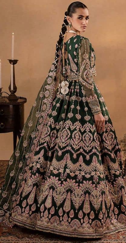 Bridal dress mehndi mariaosama khan dress 2