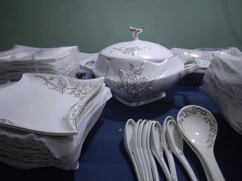 German Ceramic Dinner Set 6