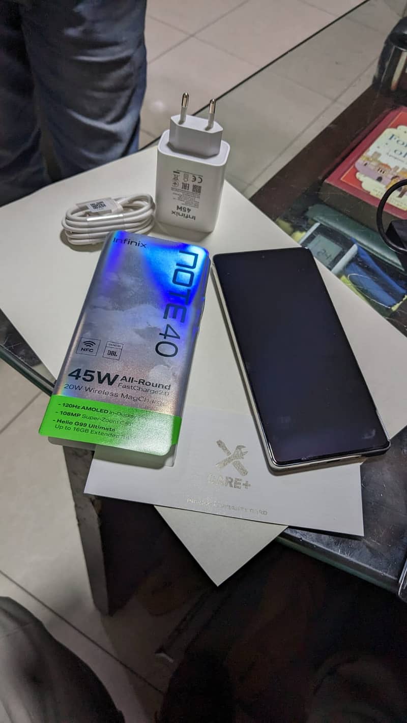 Infinix Note 40 - 8, 256GB (Just Box Opened) 0